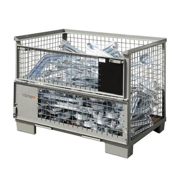 Metall-Gitterboxen für die Lagerung