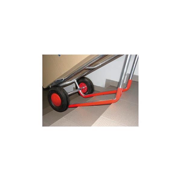 Aluminum hand cart with loading shovel, up to 200 kg