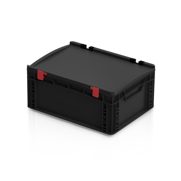 ESD storage box with lid: Valerie III