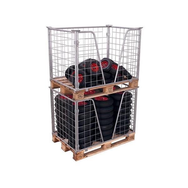 Gitterbox type 63, galvanized frame