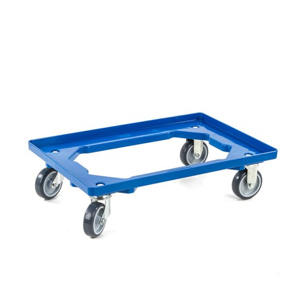 Lahki transportni voziček za eu zaboje, modra
