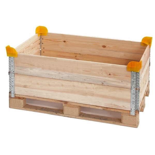 Wooden frame for EU pallets