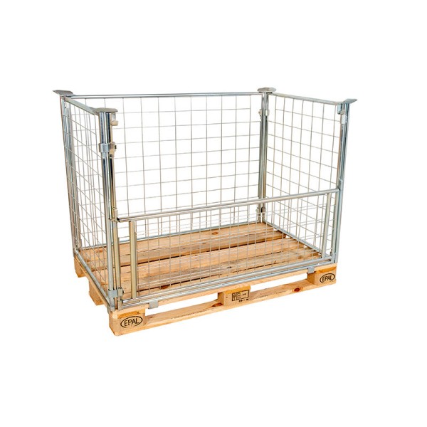 Galvanized Mesh Pallet Collar Frame