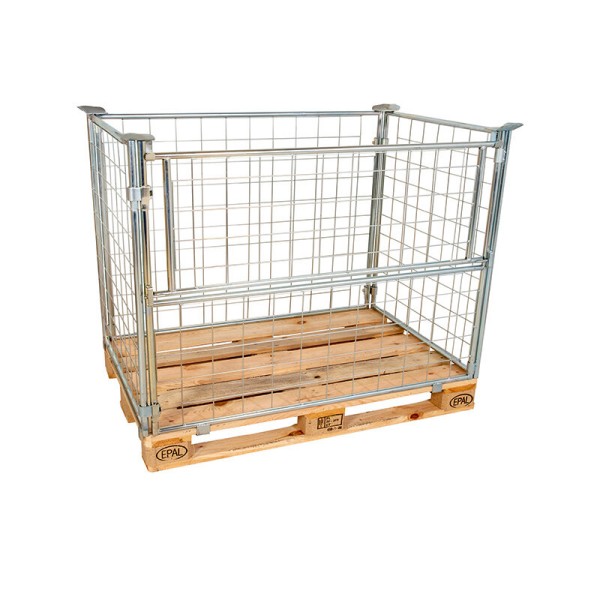 Galvanized Mesh Pallet Collar Frame