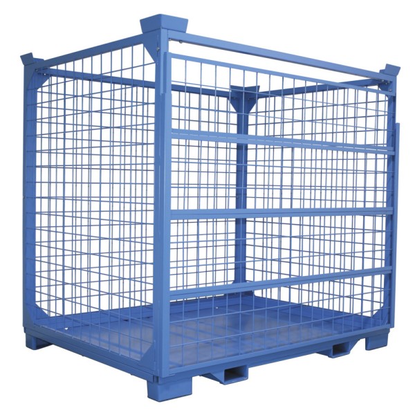 Mesh container of larger dimensions