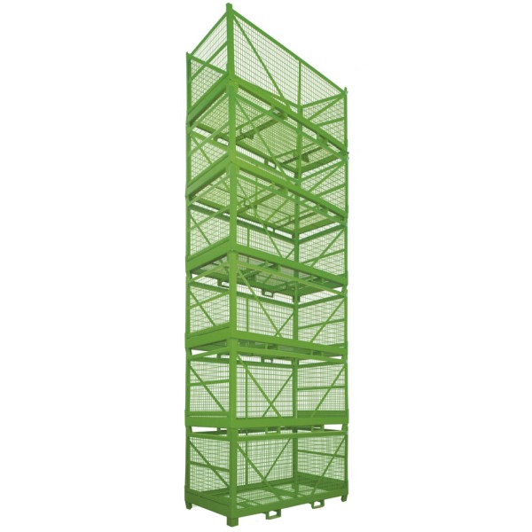 Mesh container for agricultural produce