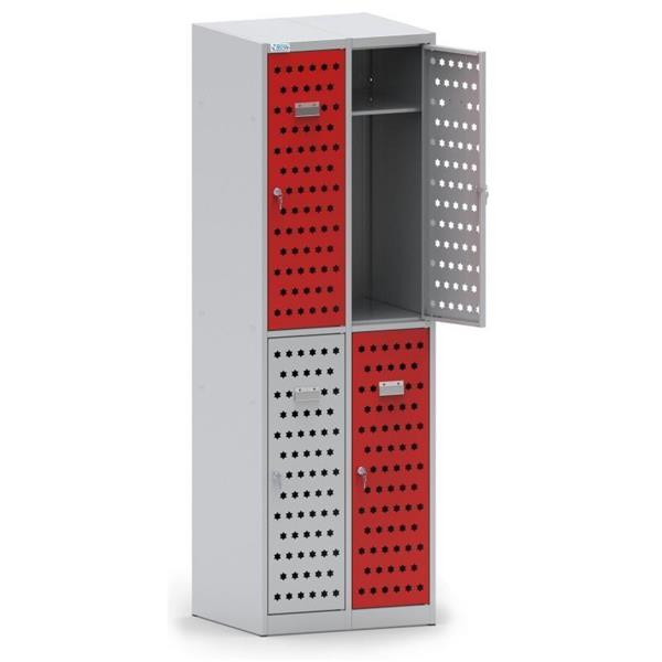 Perforated wardrobe cabinet PMOVE B-PERF