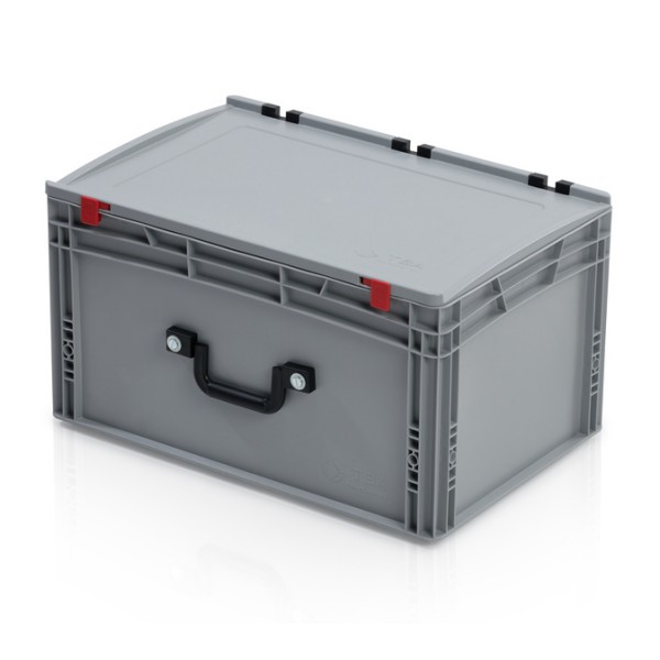 Plastic euro box with locking system: Ester II