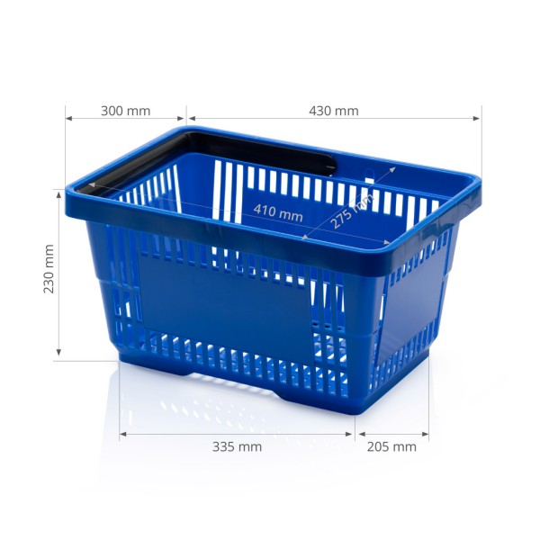 Plastic shopping basket: Daniela I