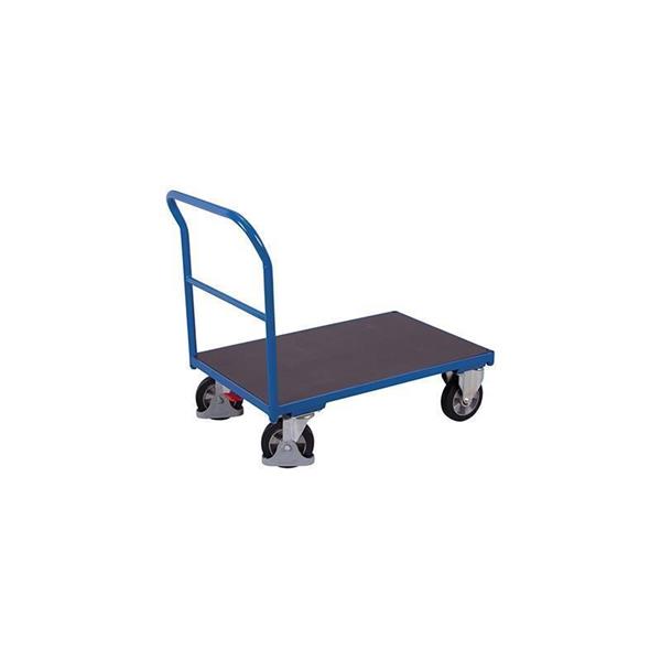 Flat cart with anti-slip surface