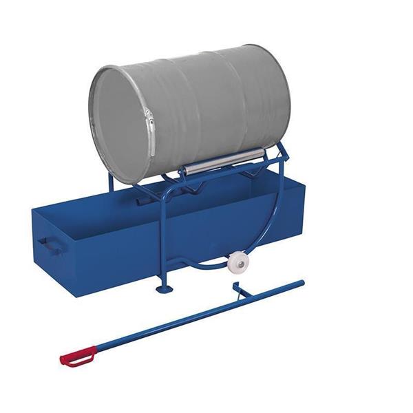 Tilting barrel cart, 200 l.