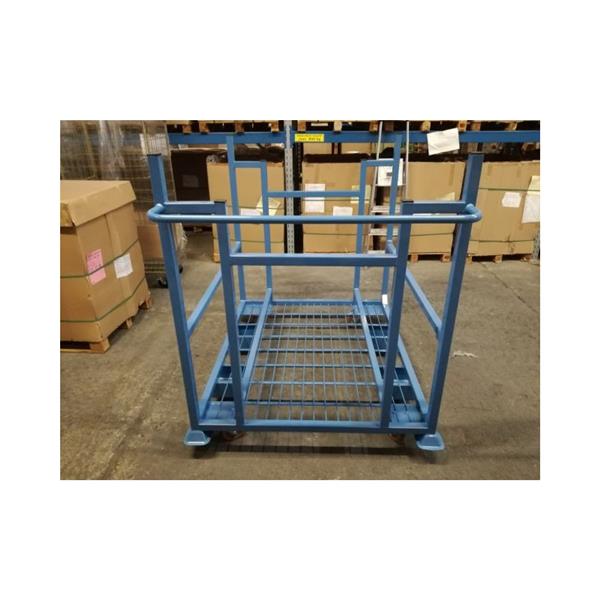 Mobile truck tire rack