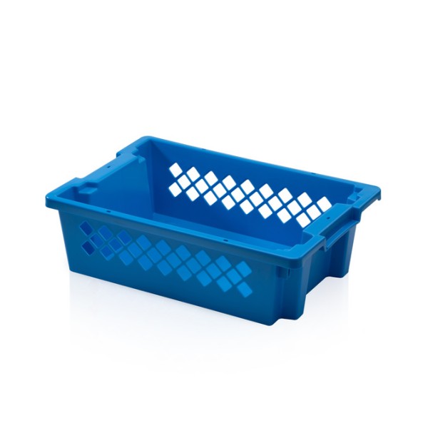 Storage folding plastic container with mesh SN: Linda IV