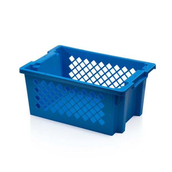 Storage folding plastic container with mesh SN: Linda IV