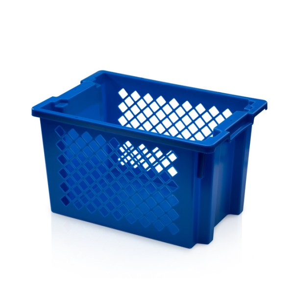 Storage folding plastic container with mesh SN: Linda IV