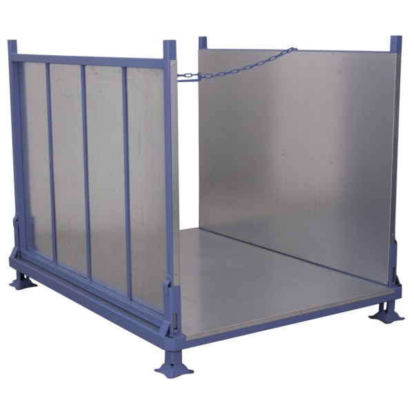 Storage Rack with Metal Side Panels