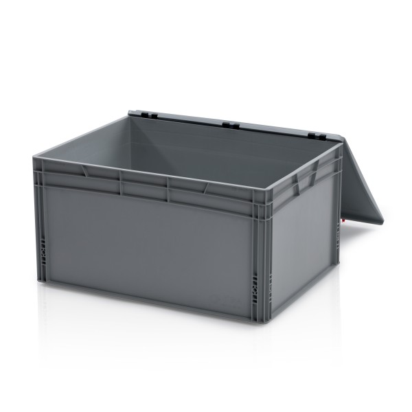 Plastic euro box with lid: Mia V