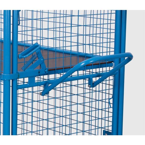 Safety trolley for order picking: 1 shelf