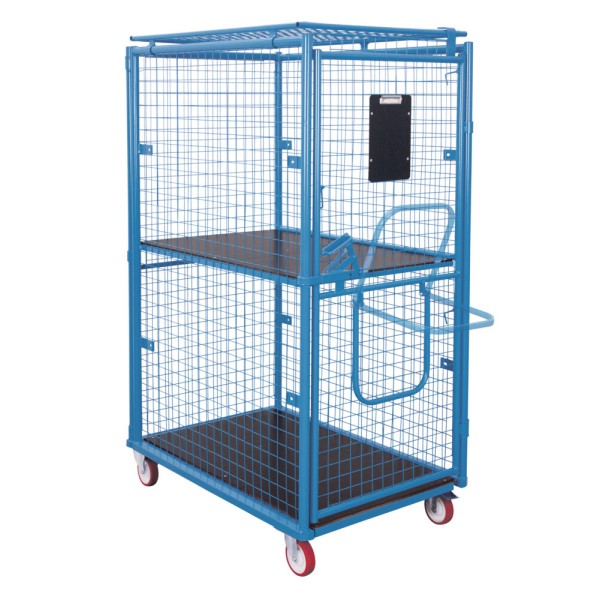 Safety trolley for order picking: 1 shelf