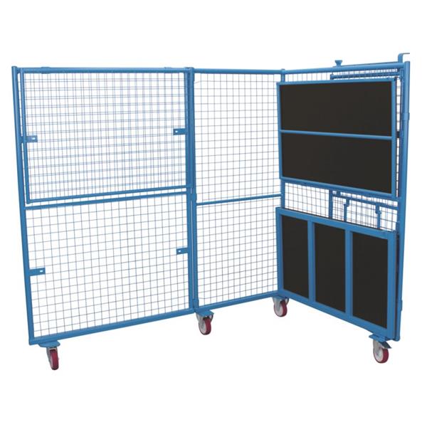 Safety trolley for order picking: 3 shelves