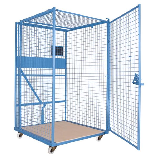 Material handling trolley: mesh 50X50 mm