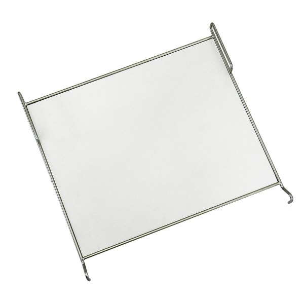 Intermediate solid shelf: fixed, foldable on the wall, plastic plate