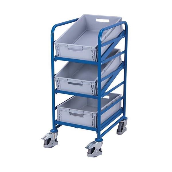 Euro box trolley (with euro boxes)