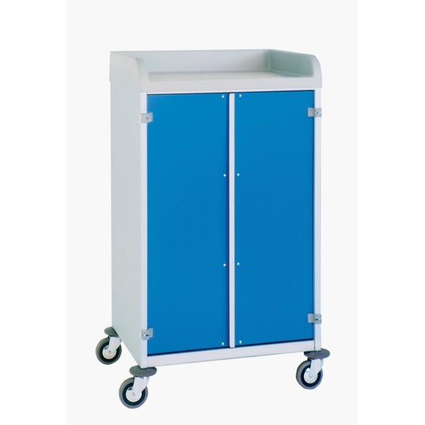 Doors for level cart for distribution (blue)