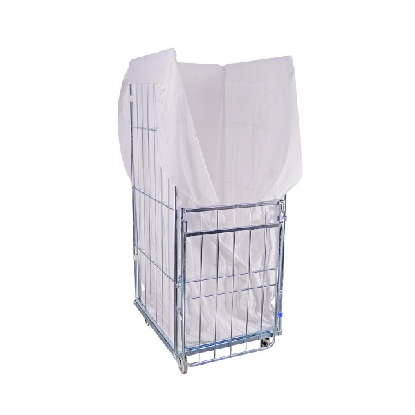 Vreča za voziček za perilo: za voziček 600 x 720 mm, bela
