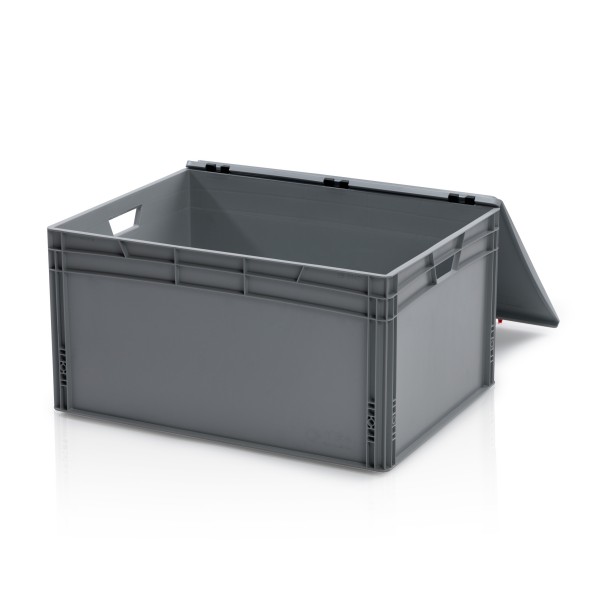 Plastic euro box with lid: Mia V