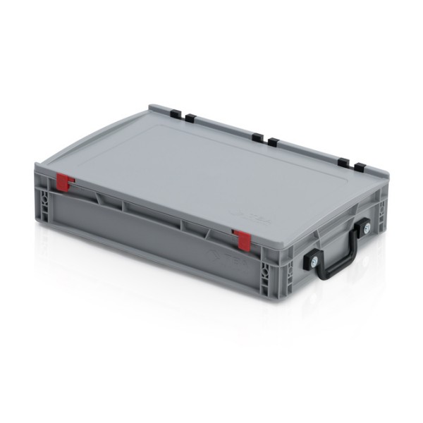 Lockable plastic EU storage box: Elena III