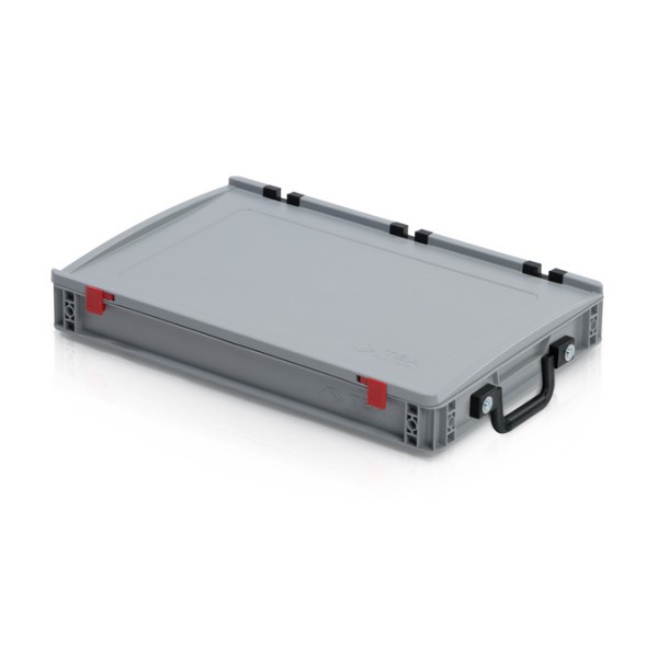 Lockable plastic EU storage box: Elena III