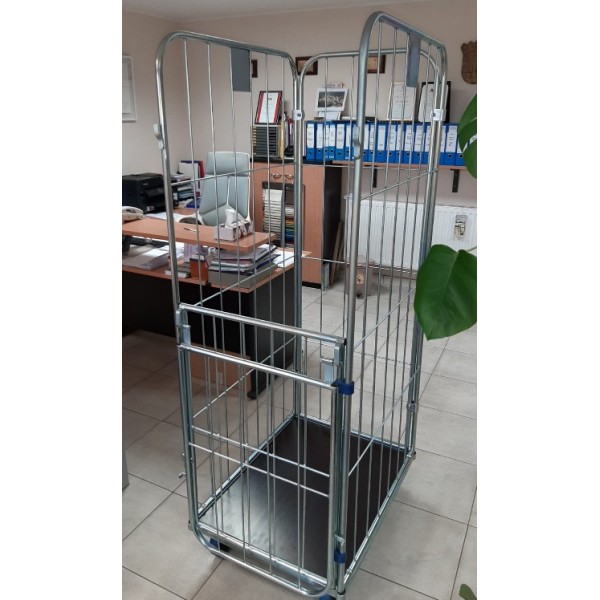 Tall wire container on wheels for laundry: PMOVE KL TALL