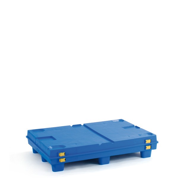 Foldable plastic euro crate: Lilien III