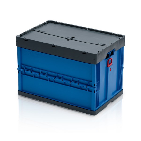 Foldable euro box with lid: Markéta II