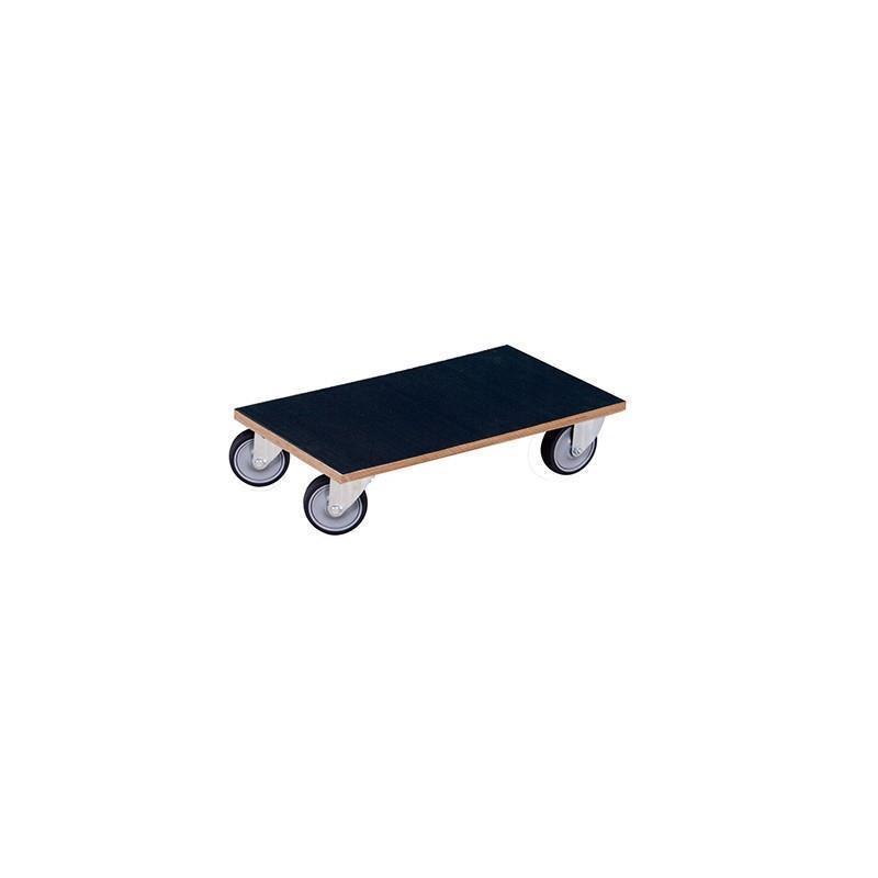 Dolly with non-slip surface and TPR wheels / 2pcs