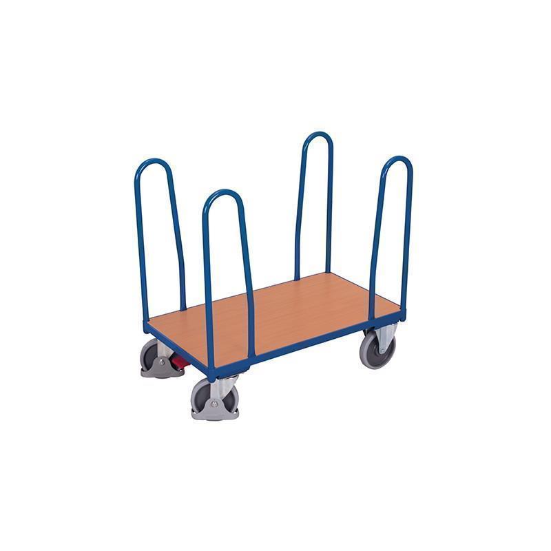 Multi-level cart with four side supports