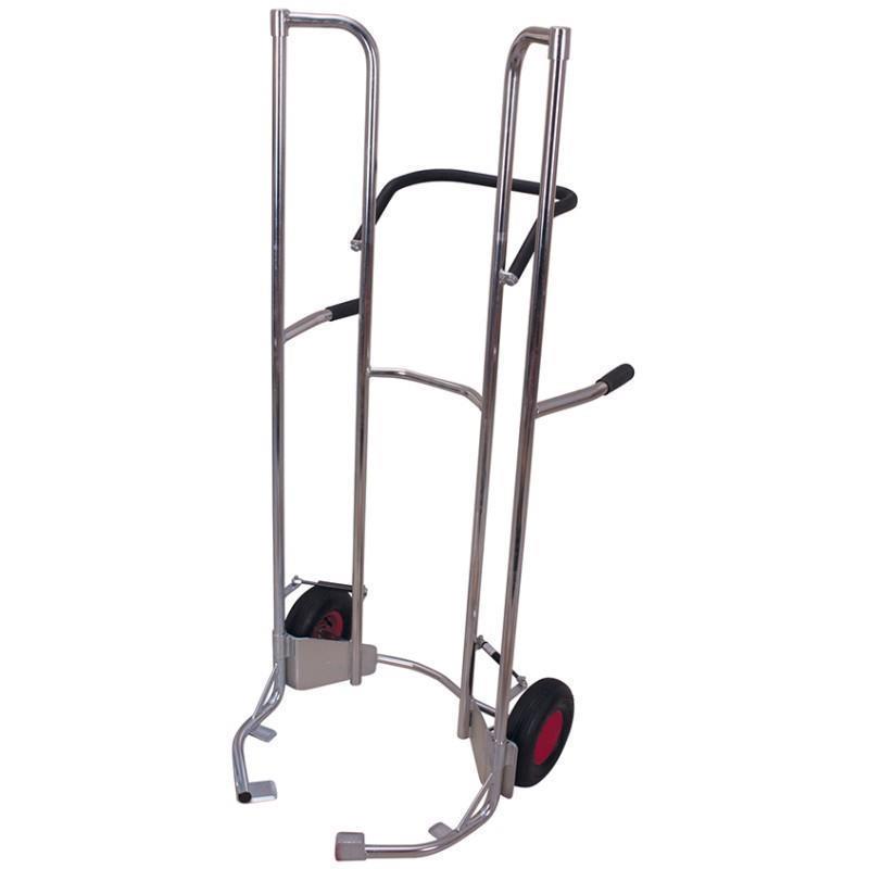 Galvanized tire cart, high