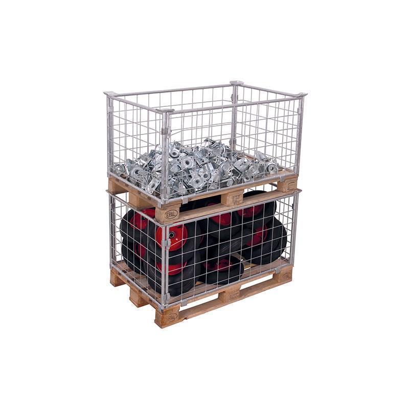 Gitterbox type 64, galvanized frame