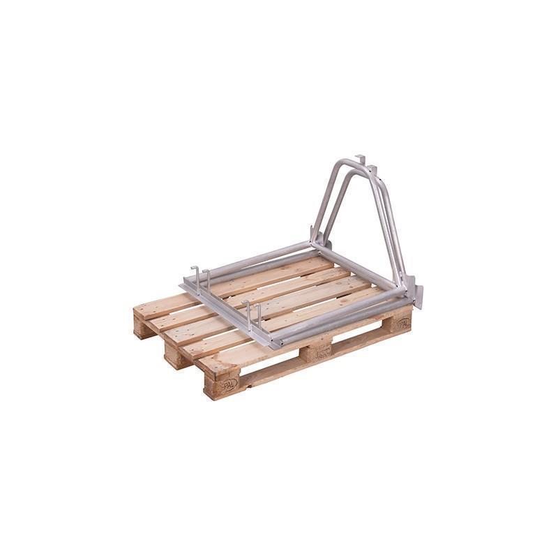 Gitterbox type 65, galvanized frame