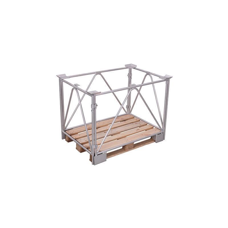 Gitterbox type 68, galvanized frame