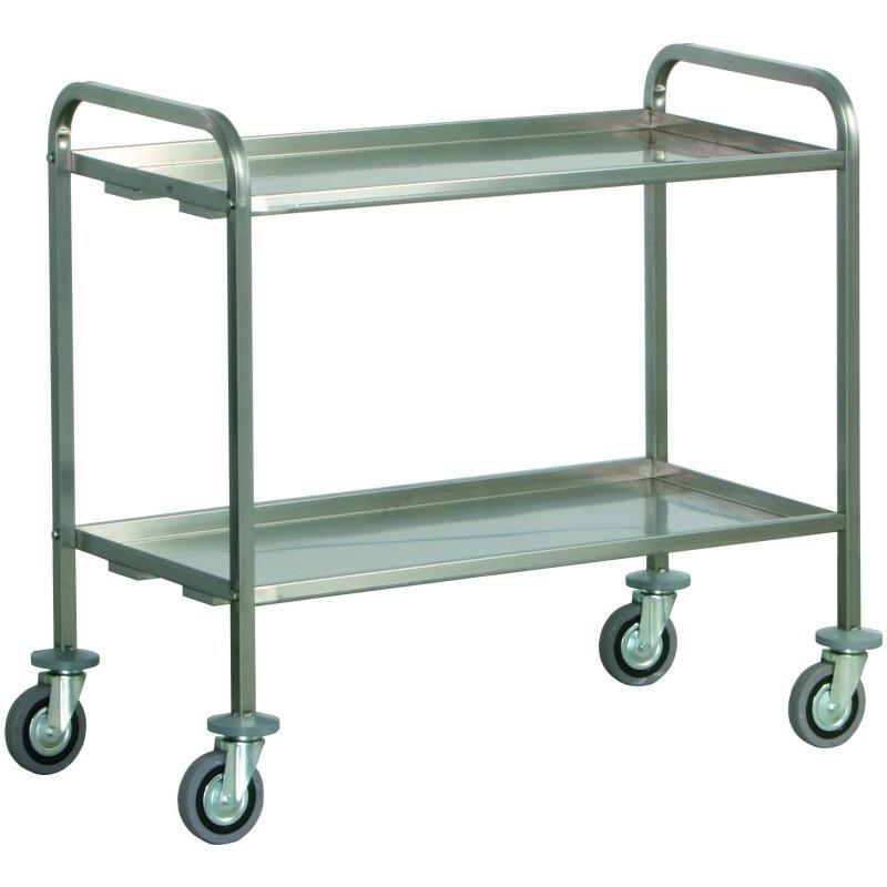 Stainless steel cart for laboratories