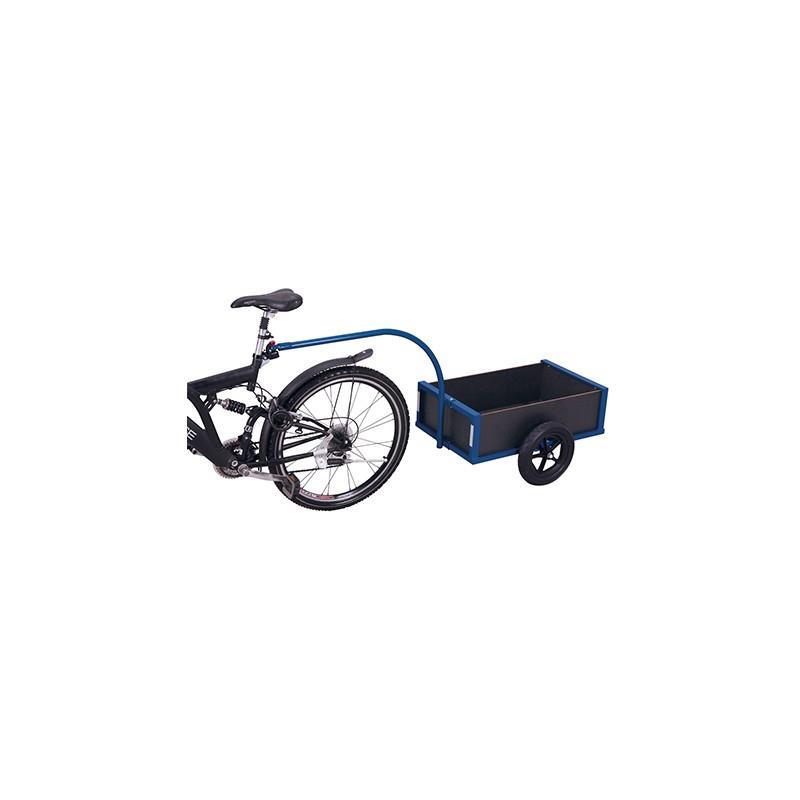 Smaller trolley with solid sides, for bicycles