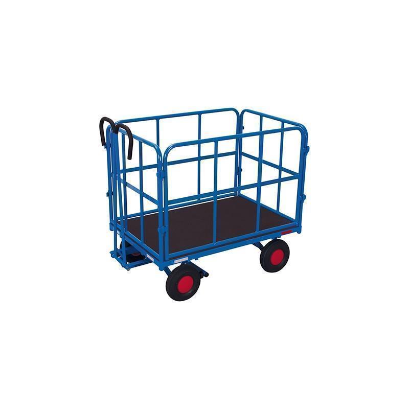 Smaller cart with handle and 4 mesh sides, longer