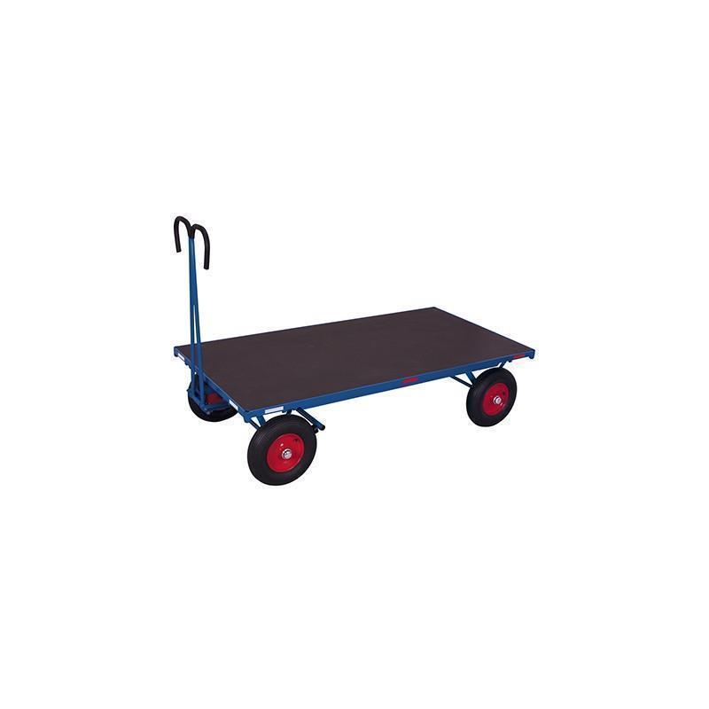 Smaller cart with handle and without sides, longer