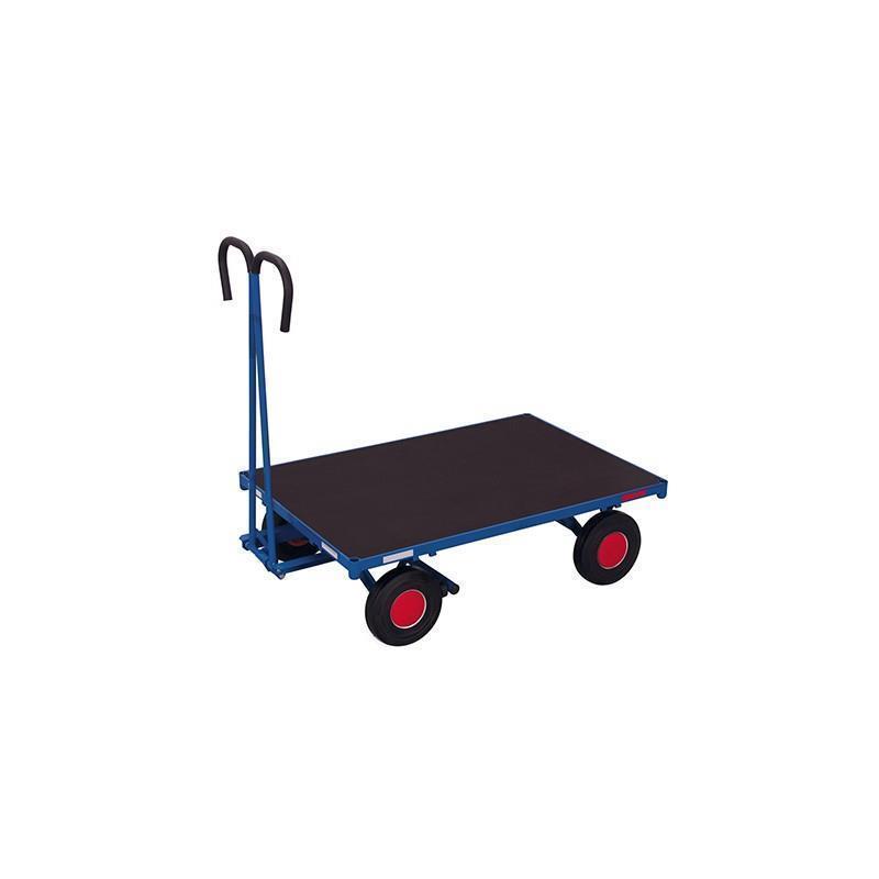 Smaller cart with handle and without sides, shorter