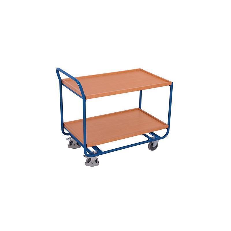 Table trolley with welded frame