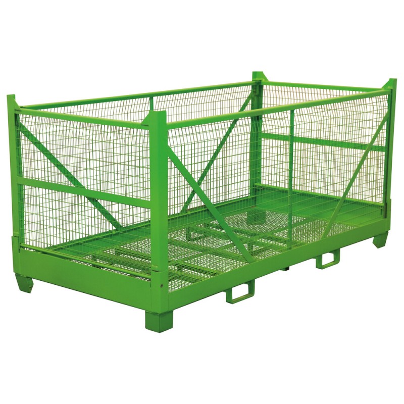 Mesh container for agricultural produce