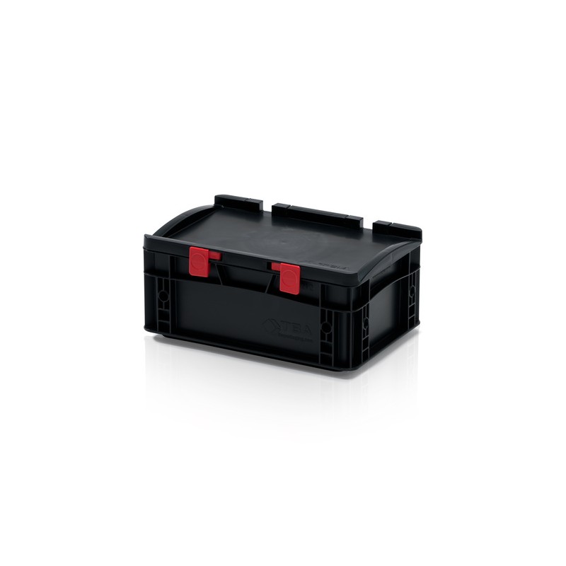 Stackable ESD box with lid: Nikol II