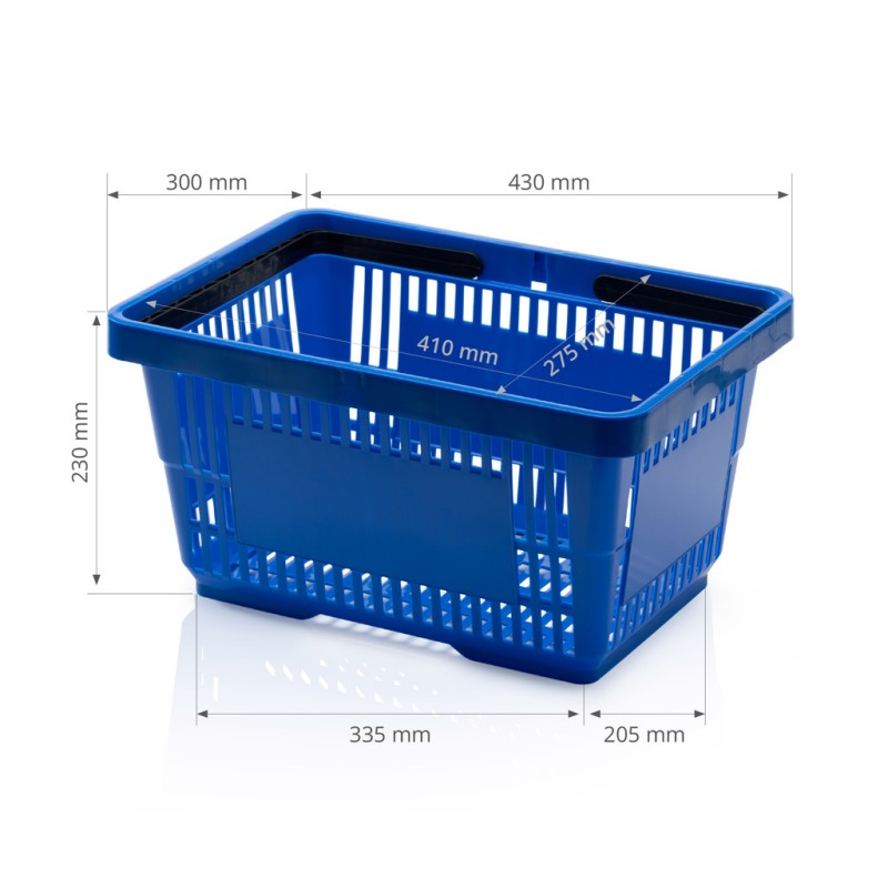 Plastic shopping basket: Daniela I